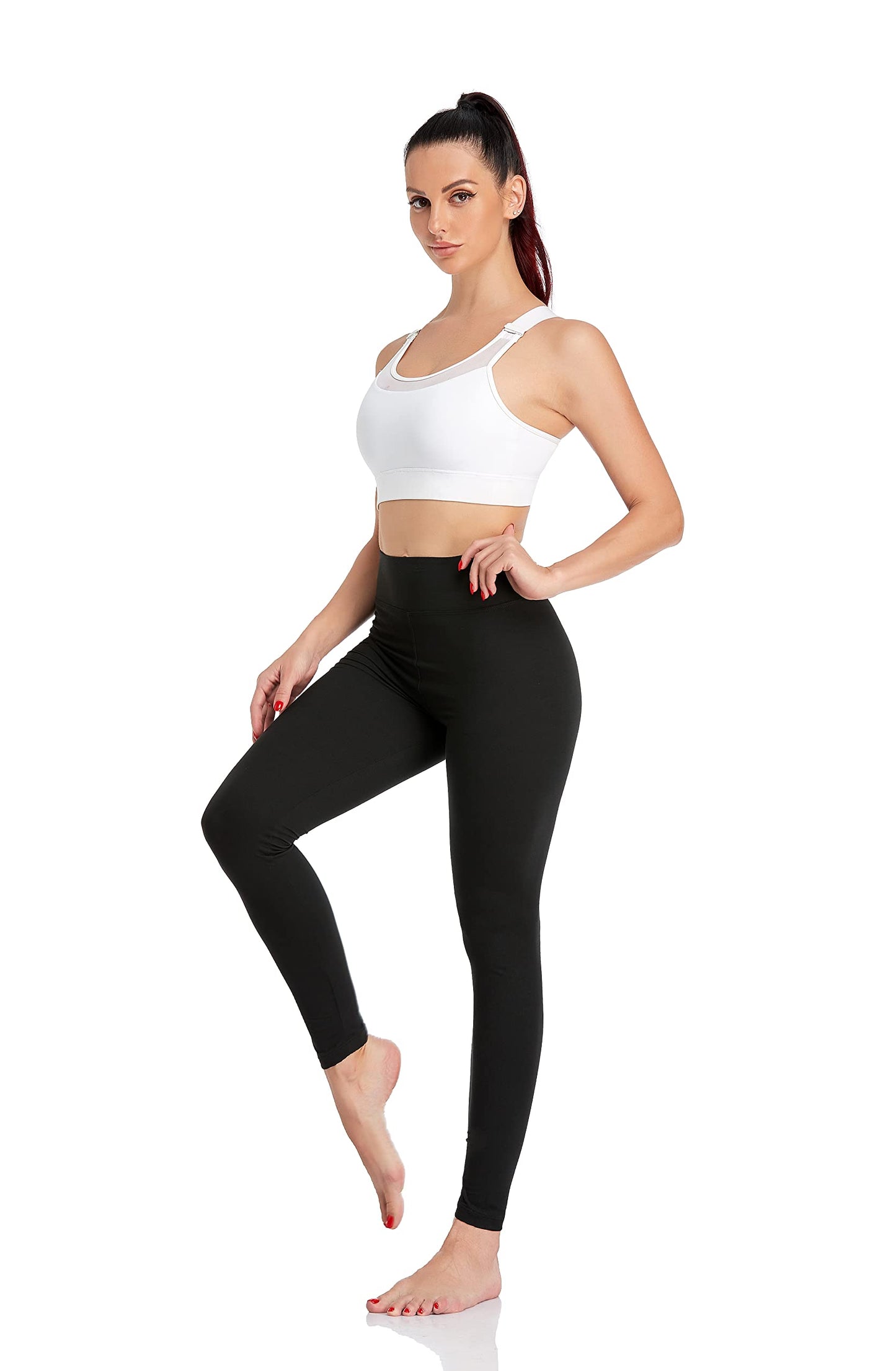 High Waisted Leggings for Women Ultra Soft Workout Yoga Pants Athletic Running Leggings