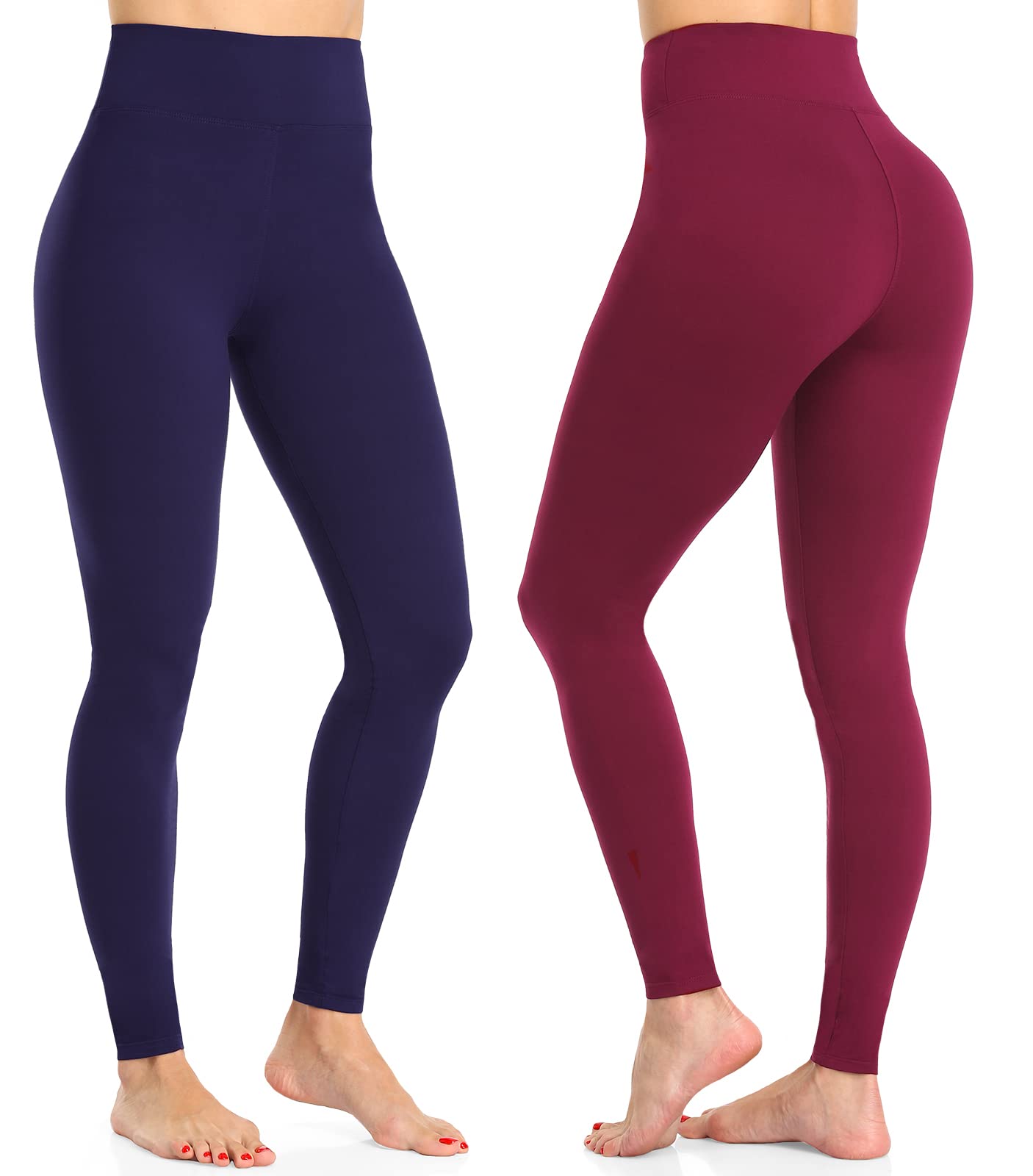 High Waisted Leggings for Women Ultra Soft Workout Yoga Pants Athletic Running Leggings